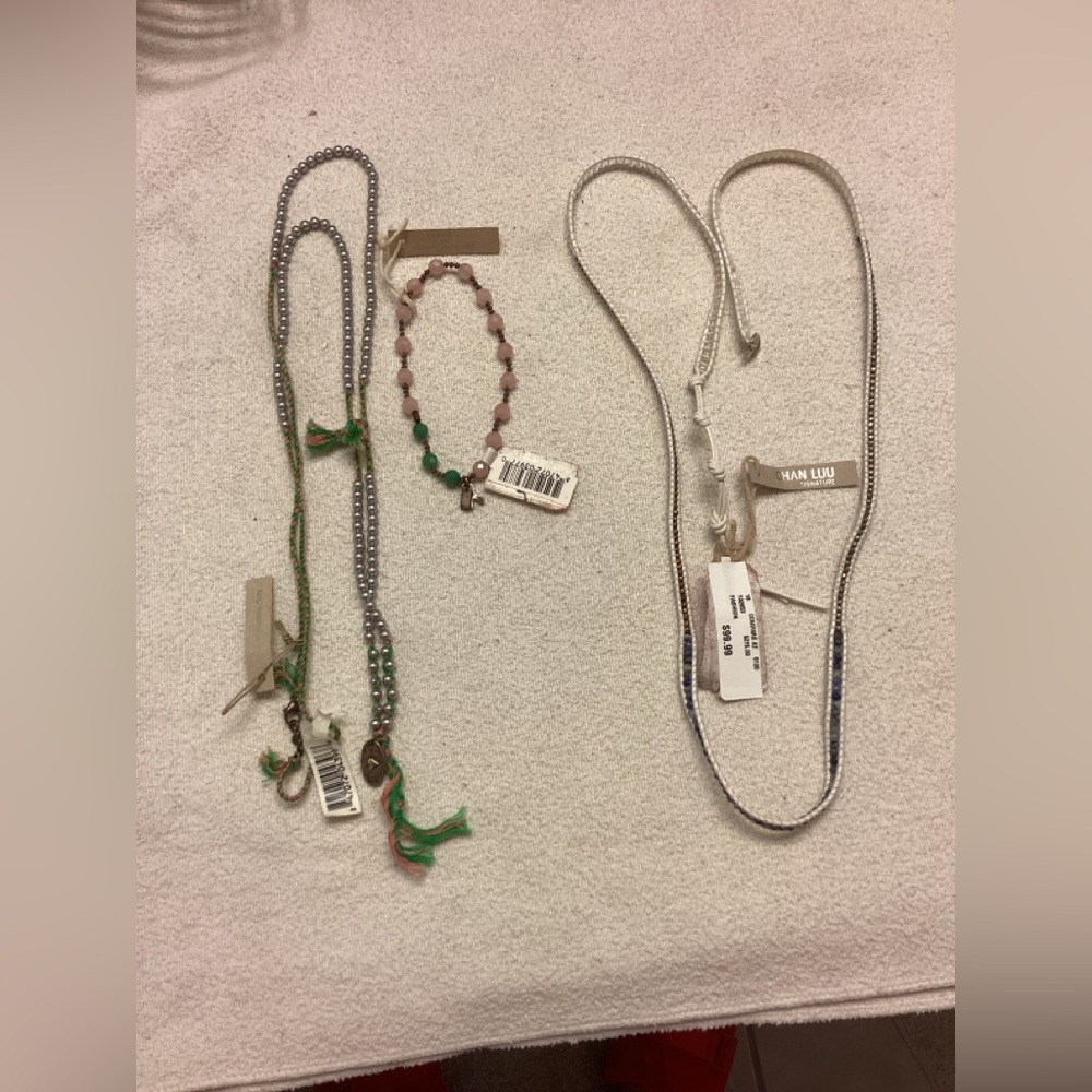 CHAN LUU Set of three bracelets
